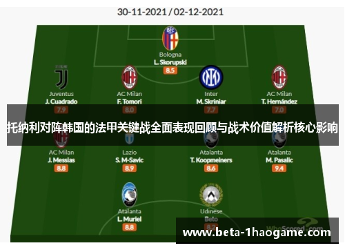 托纳利对阵韩国的法甲关键战全面表现回顾与战术价值解析核心影响